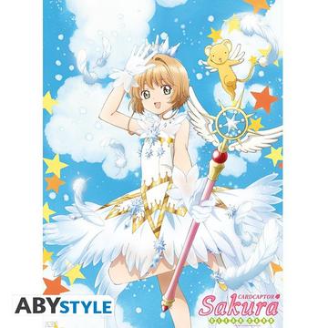 Poster - Flat - Card Captor Sakura - Sakura & scepter