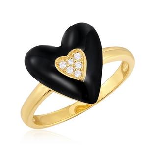 Glanzstücke München  Femme Bague Coeur 