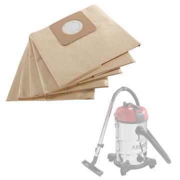 5x sacs à poussière Adapté à l'aspirateur industriel 1800W