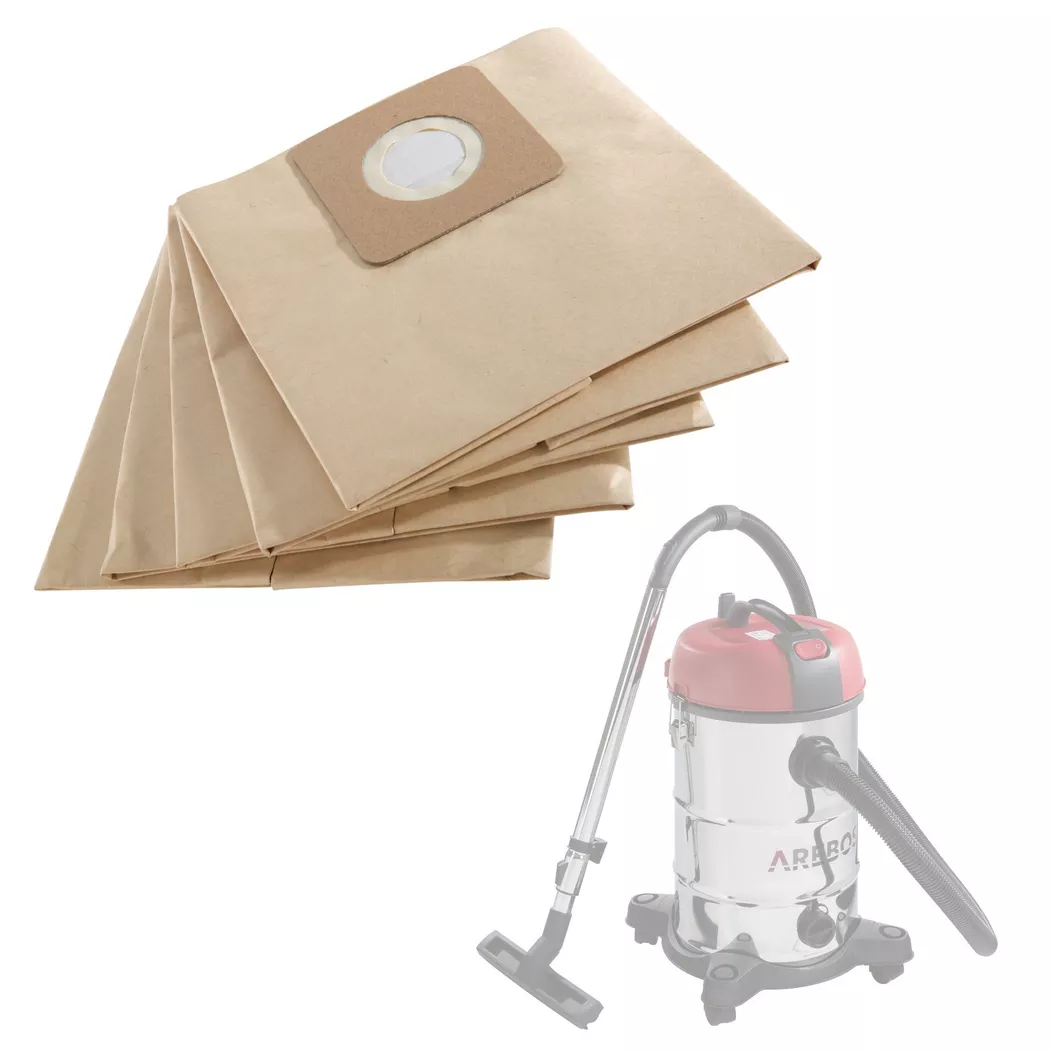 Arebos – 5x Staubsaugerbeutel Geeignet für Industriestaubsauger 1800W, 1800W