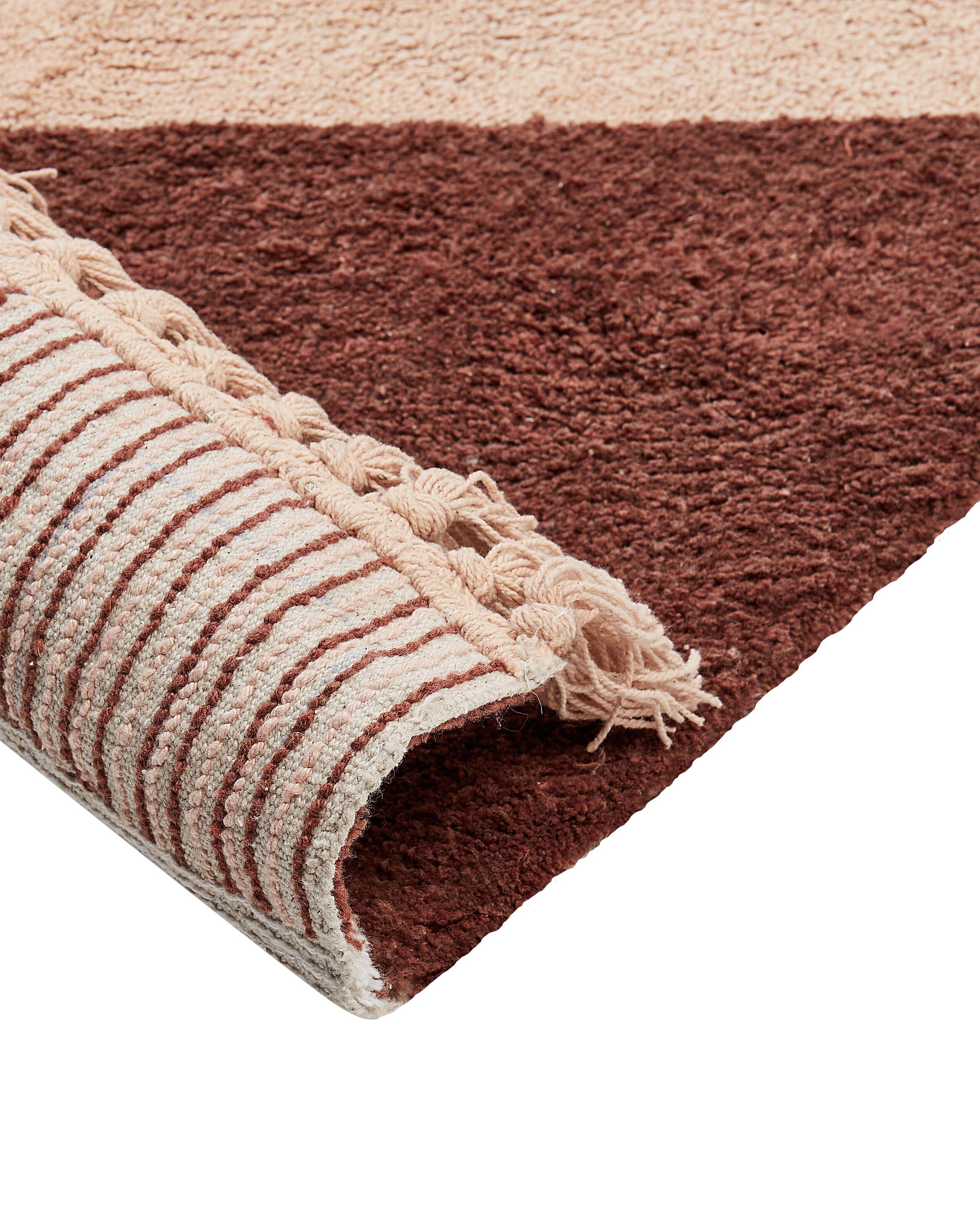 Beliani Tapis en Coton Boho XULUF  