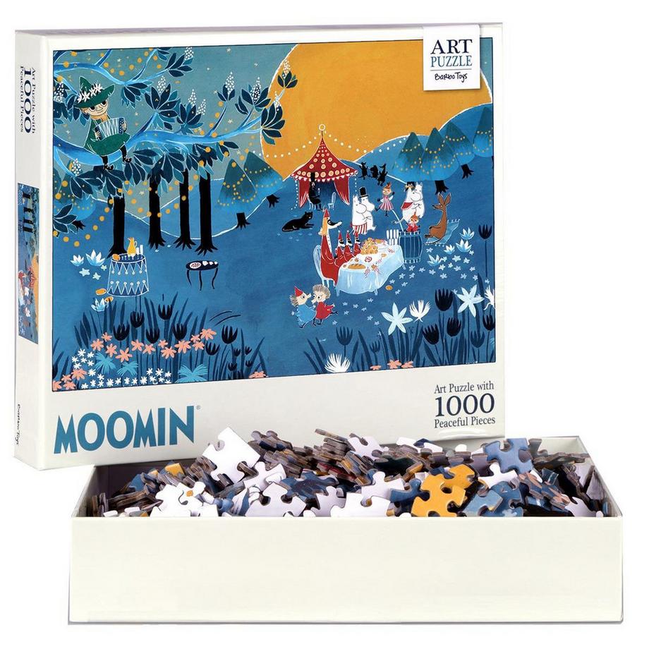 Puzzle artistique Moomin Bleu 10