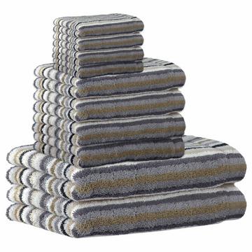Handtuch  1er Pack-Life Style Stripes