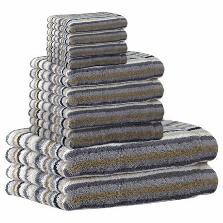 Cawoe Handtuch  1er Pack-Life Style Stripes  