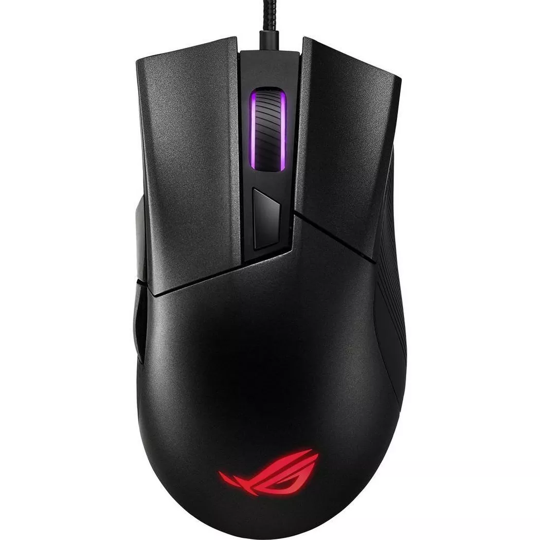 ASUS ROG Gladius II Core mouse Gaming Right-hand USB Type-A Optical 62
