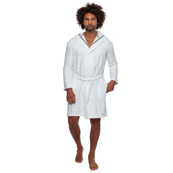 Image of Bamboo - Morgenmantel Bademantel Unisex Weiss XL
