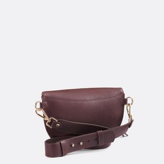 La Redoute Collections Borsa a banana in pelle  