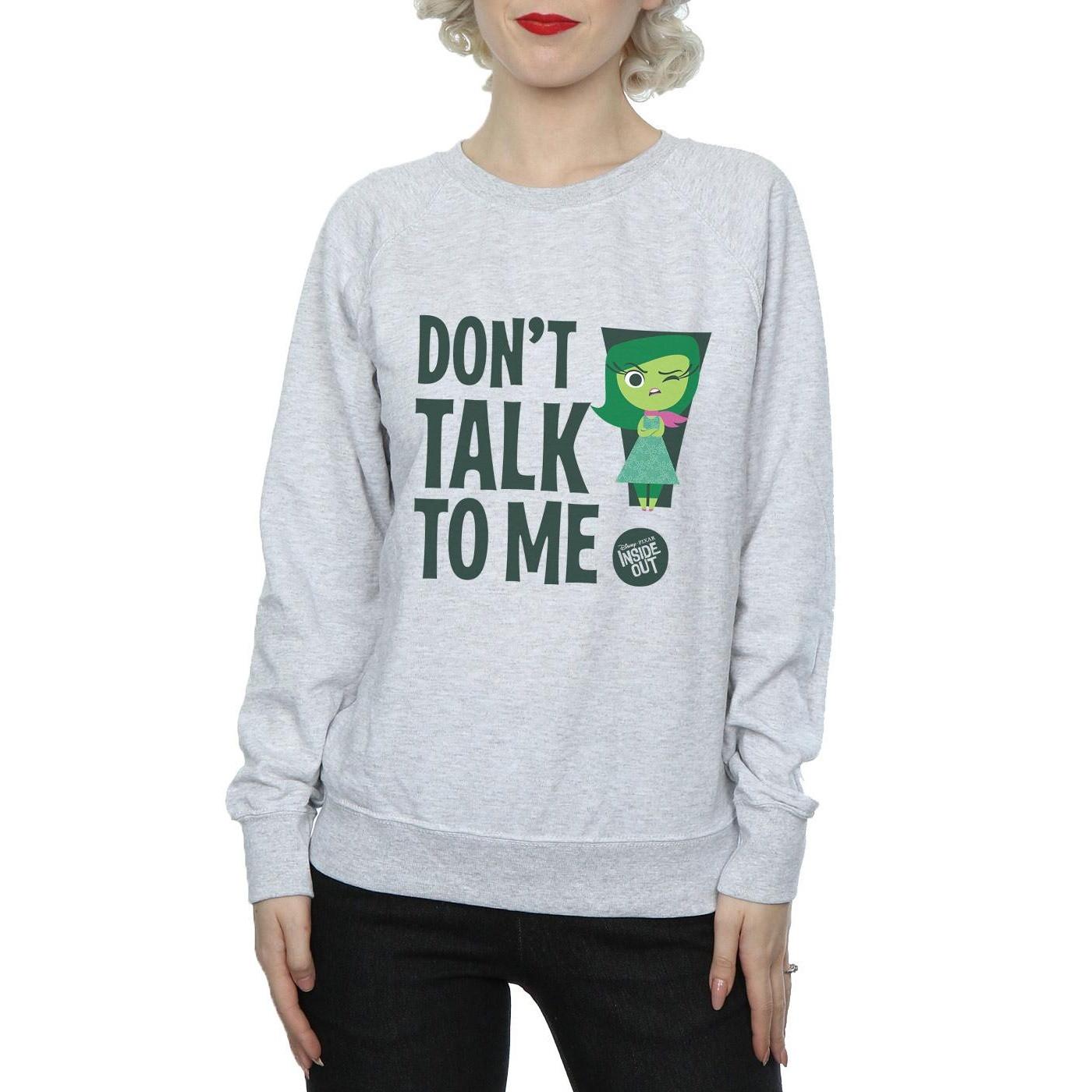 Disney  Inside Out Dont Talk To Me Sweatshirt 