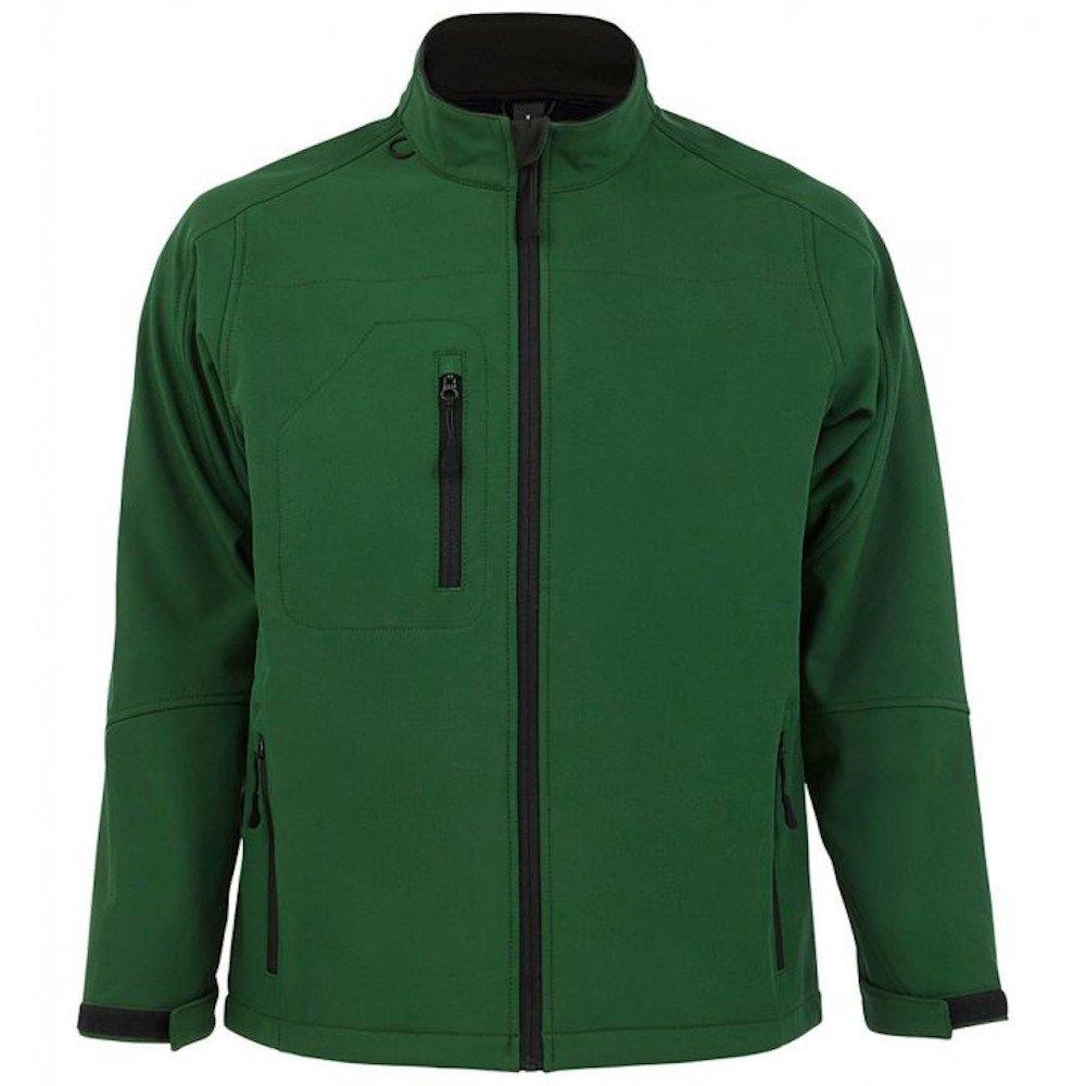 Image of Relax Softshelljacke, Atmungsaktiv, Winddicht, Wasserdicht Herren Grün M