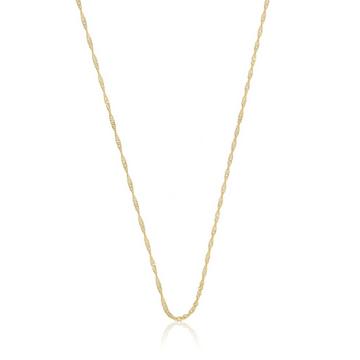 Collier Singapur Gelbgold 750, 1.2mm, 40cm