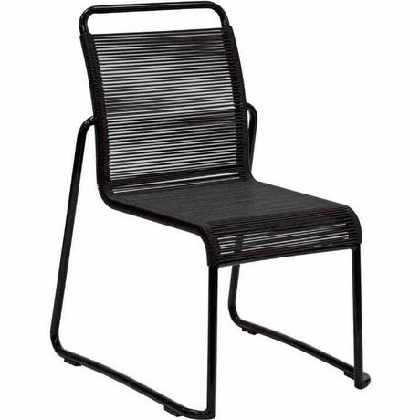 mutoni lifestyle Chaise de jardin Klio noir  