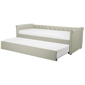 Letto con rete a doghe en Poliestere Glamour LIBOURNE