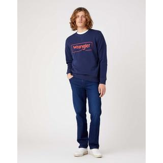 Wrangler  Sweatshirt Frame Logo Crew 