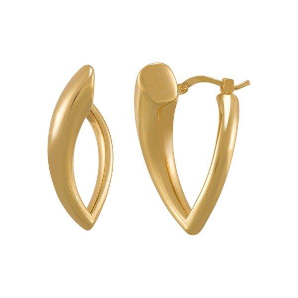 Image of Gold-silber-ohrringe Unisex 3cm