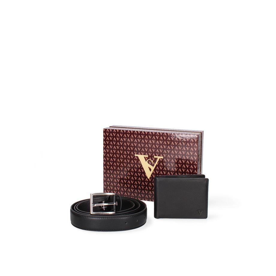 Sergio Valentini  Ensemble portefeuille et ceinture 