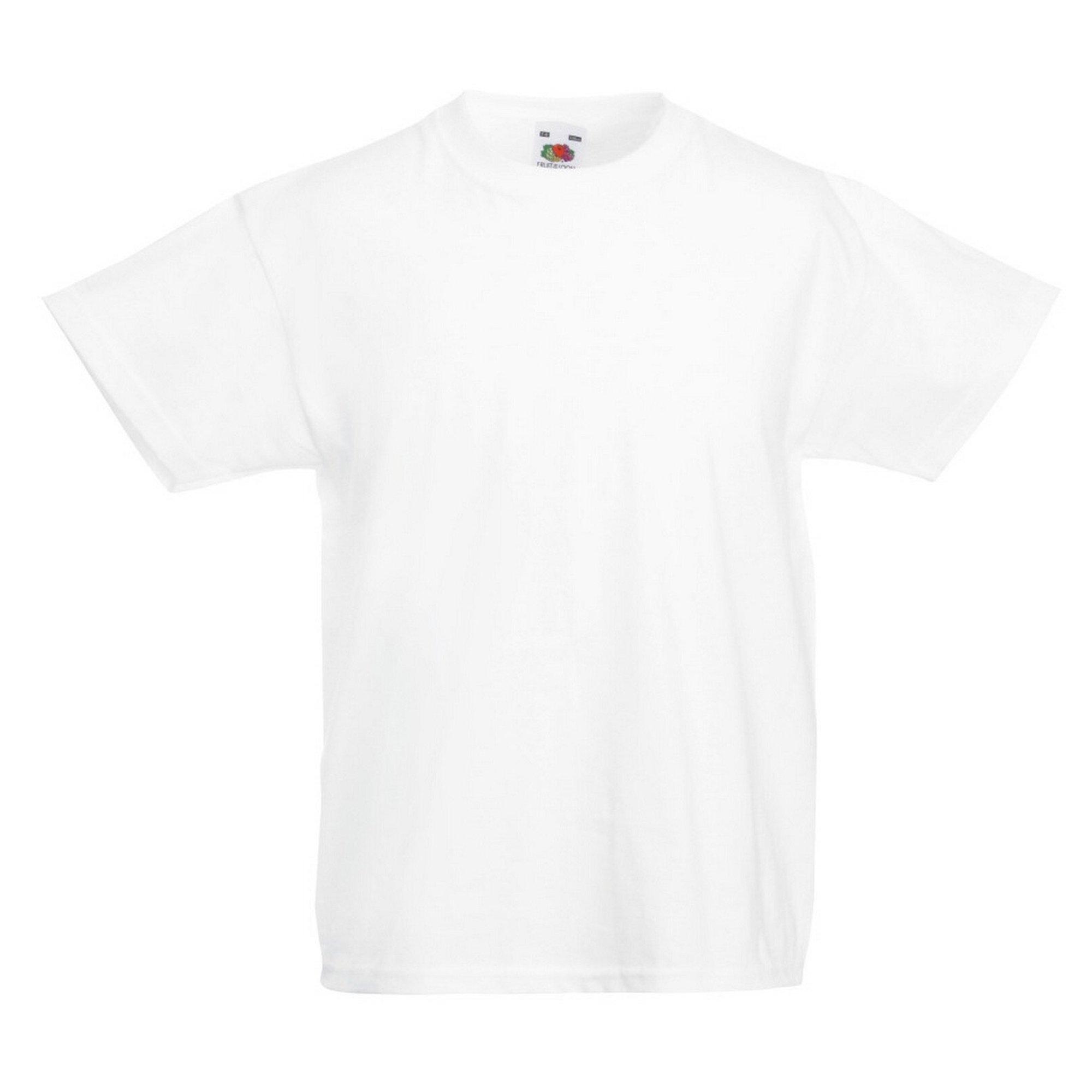 Image of Original Kurzarm Tshirt Jungen Weiss 7-8A