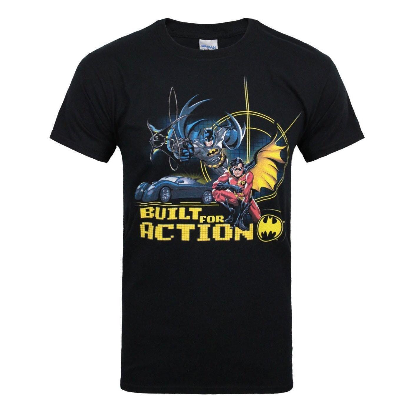 Image of Built For Action Tshirt Herren Schwarz XL