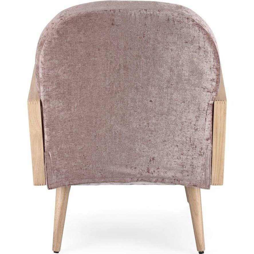 mutoni Fauteuil Dalida vieux rose  