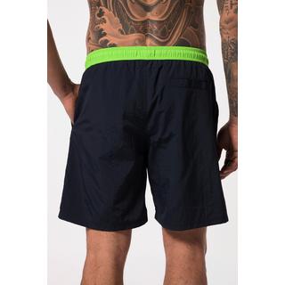 JP1880  Short de bain collection Beachwear. Taille élastique de couleur contrastante 