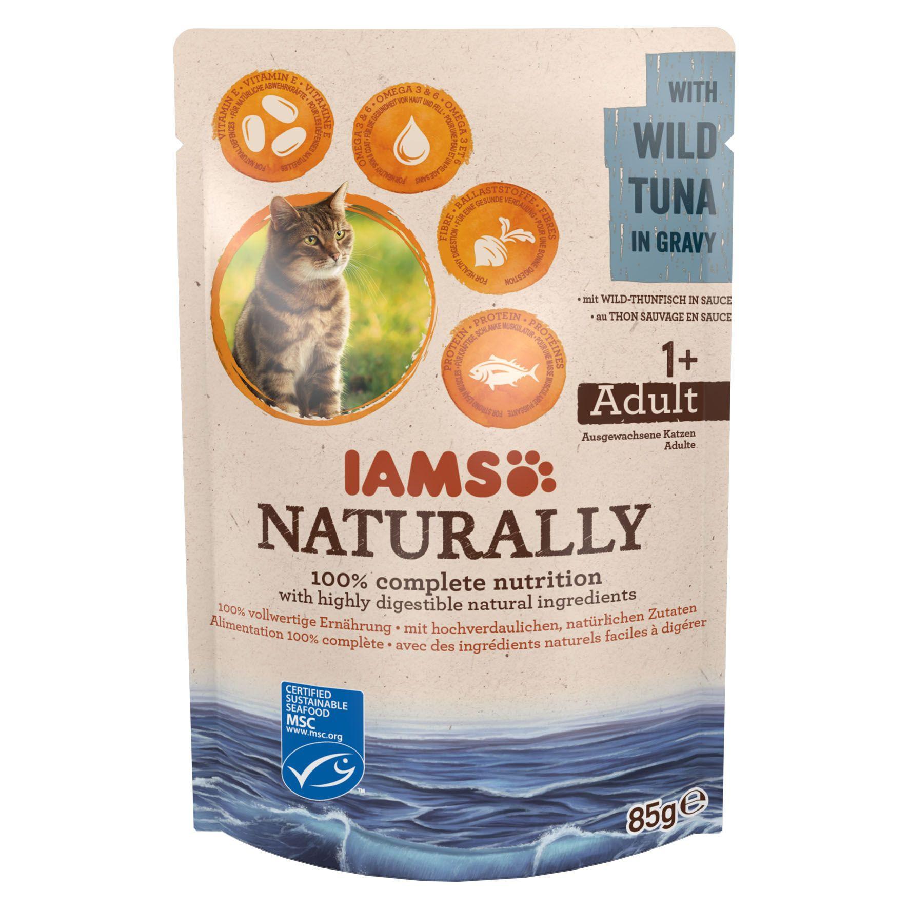 IAMS  natürlich wilder Thunfisch - Multipack 