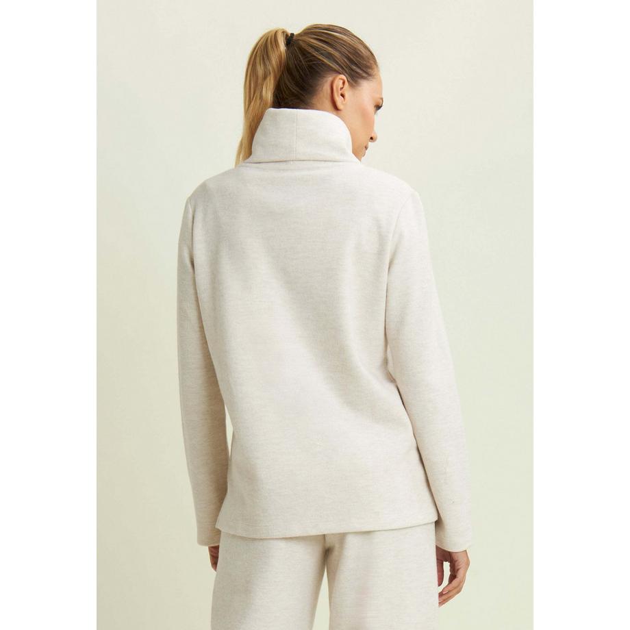 FREDDY Ausgestelltes Rollkragen-Sweatshirt  