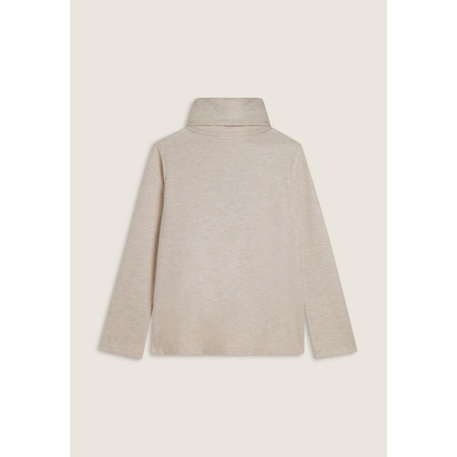 FREDDY Ausgestelltes Rollkragen-Sweatshirt  