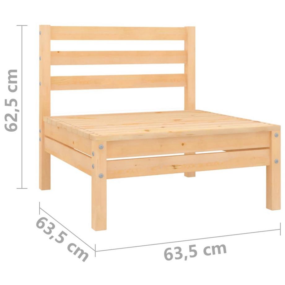 VidaXL Garten-lounge-set holz  