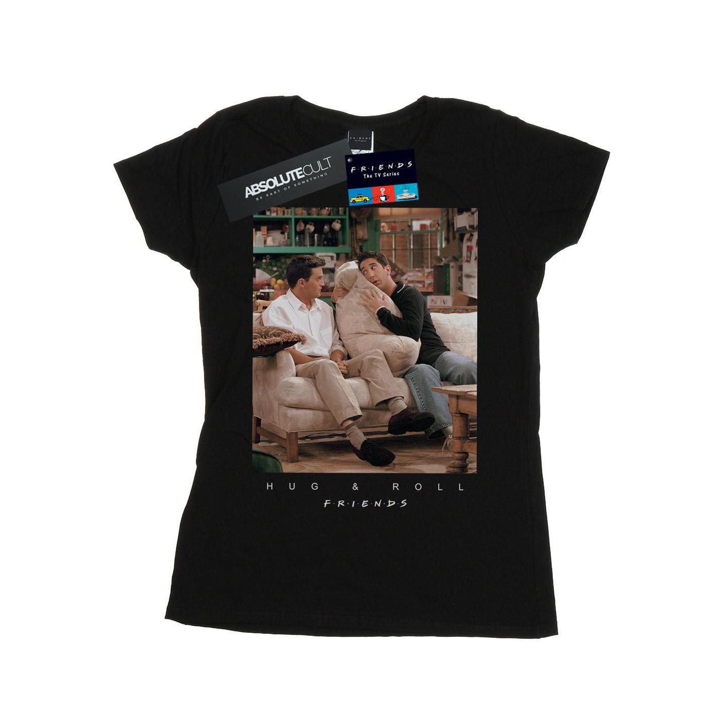 Image of Hug And Roll Tshirt Damen Schwarz L