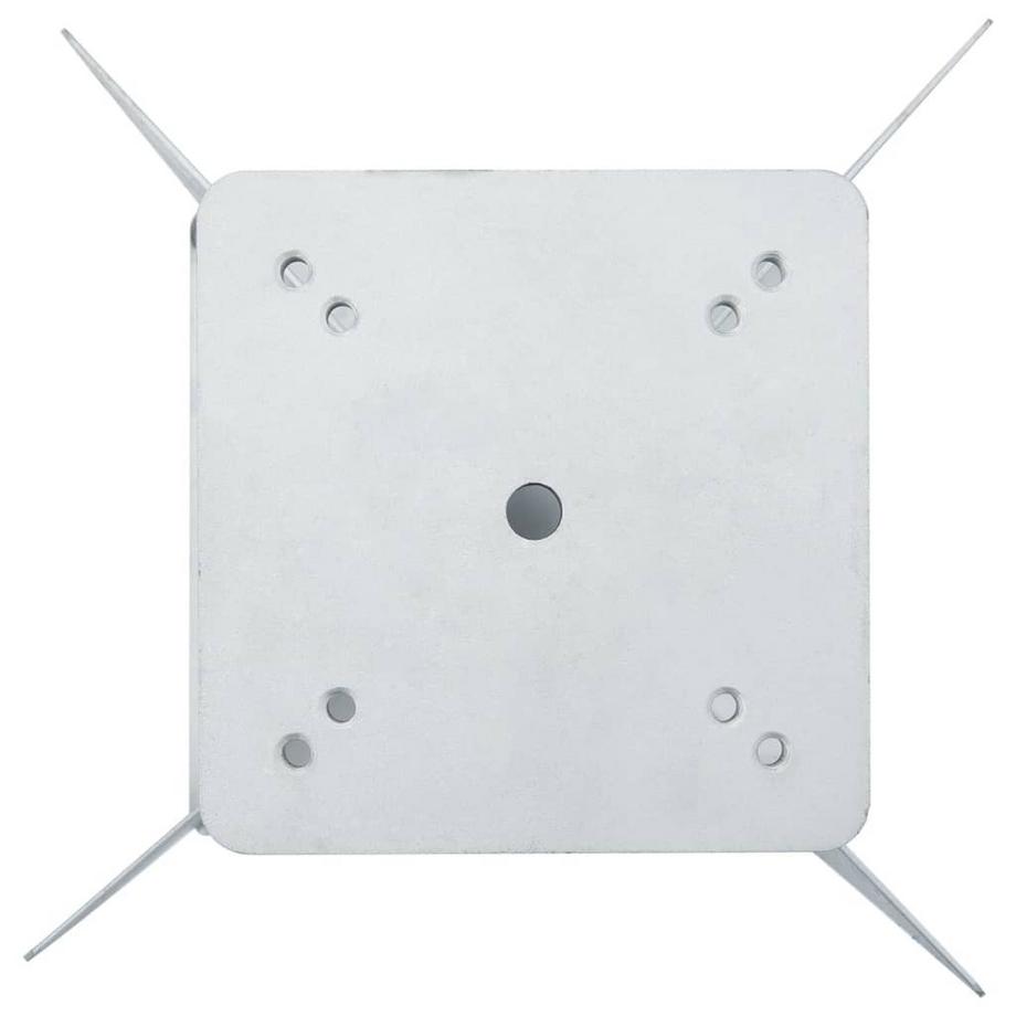 VidaXL Base de parasol enterrée acier  