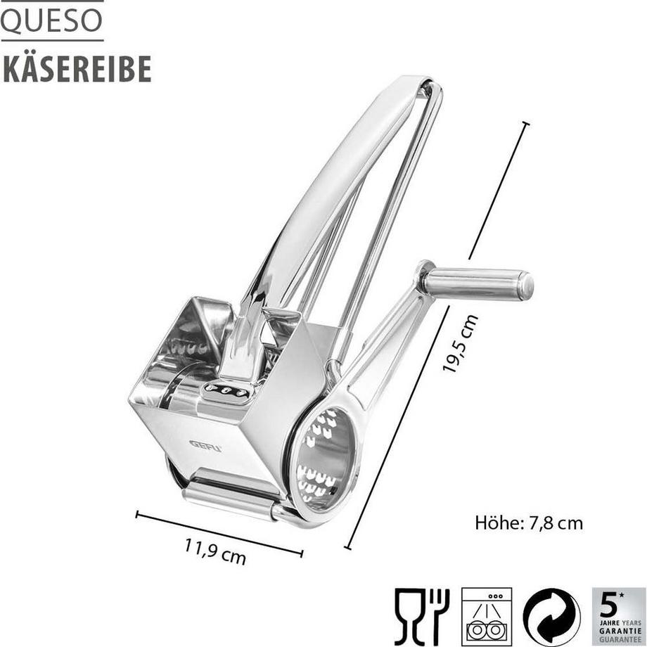 GEFU Käsereibe Queso  