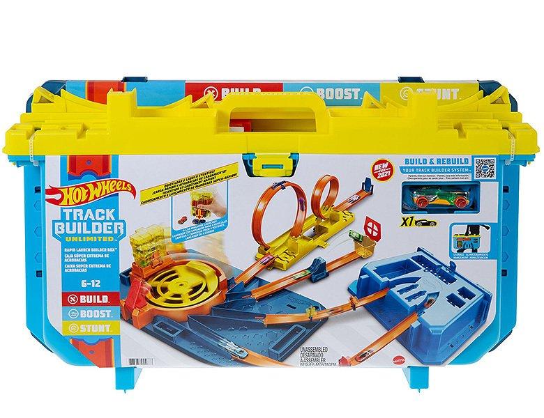 Hot Wheels  Track Builder Unlimited Schnellstarter Box (1:64) 