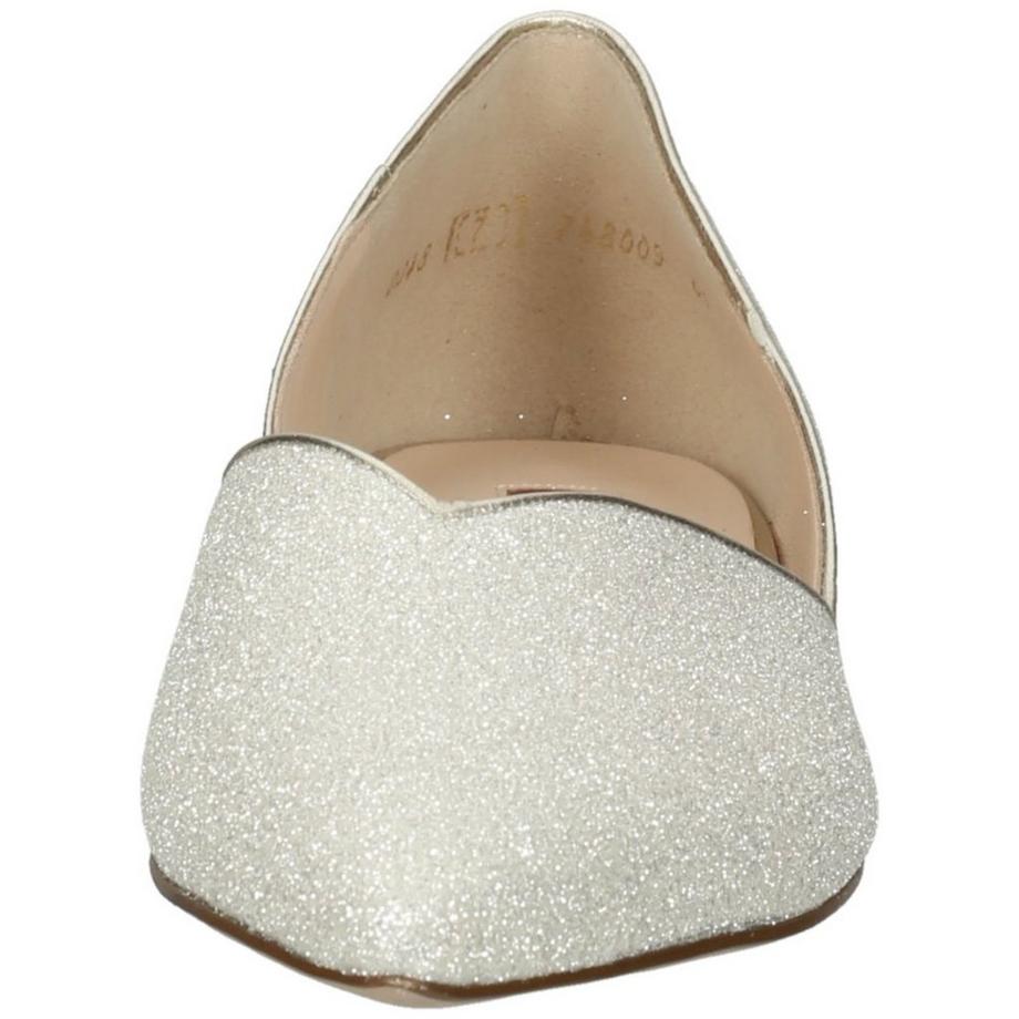 Högl Glitzer Ballerinas mit spitzer Zehenpartie  