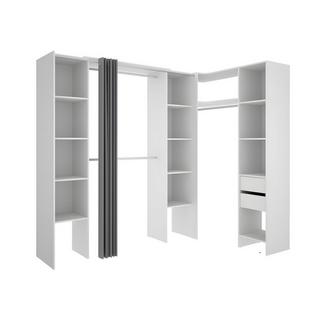 Vente-unique Dressing d'angle extensible DORIAN L12  