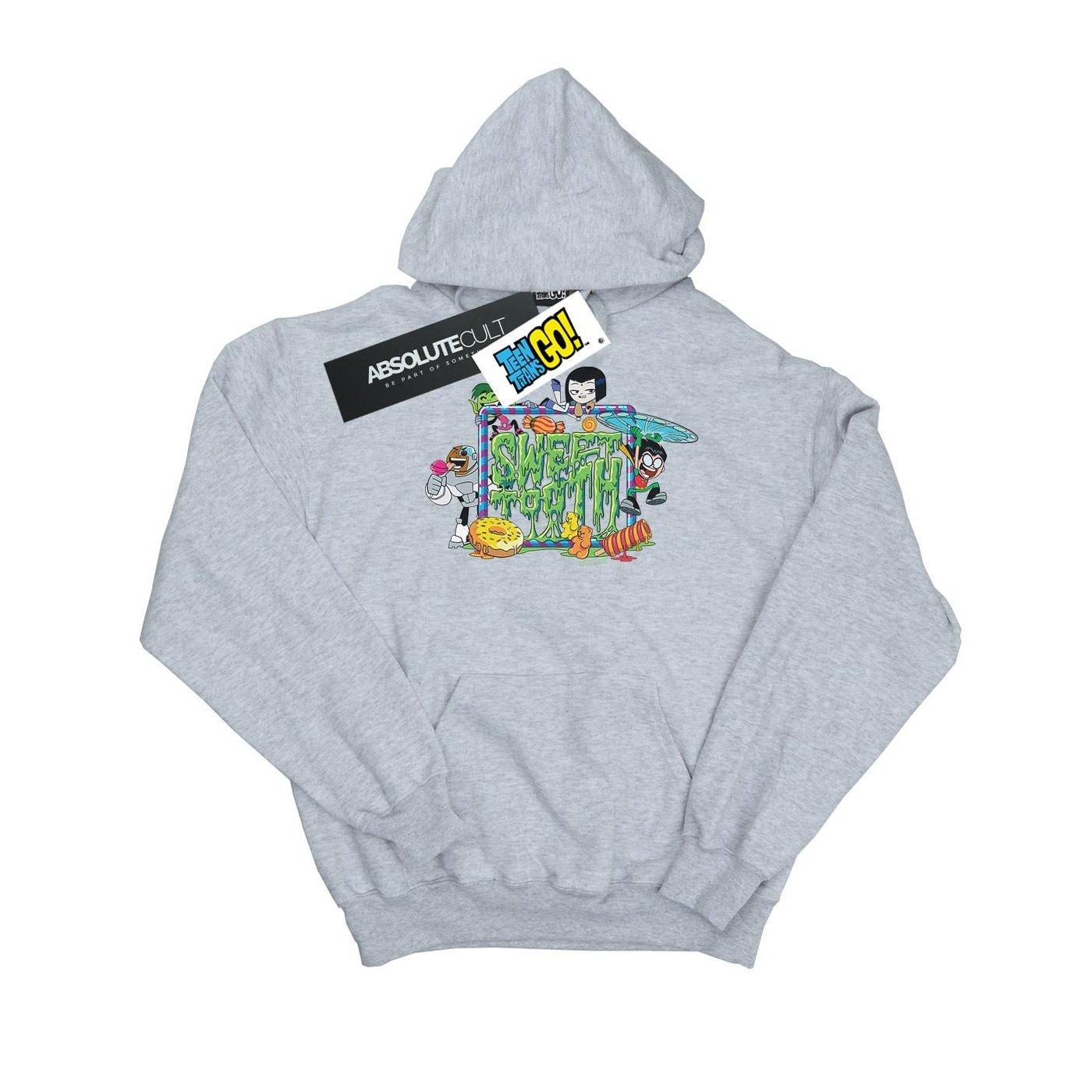 Image of Teen Titans Go Sweet Tooth Kapuzenpullover Mädchen Grau 116