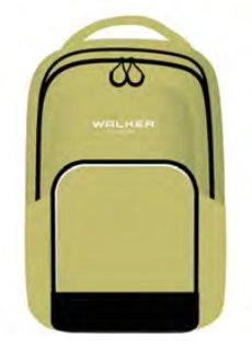 Image of College 2.0 Rucksack Lässiger Rucksack Limette Polyester