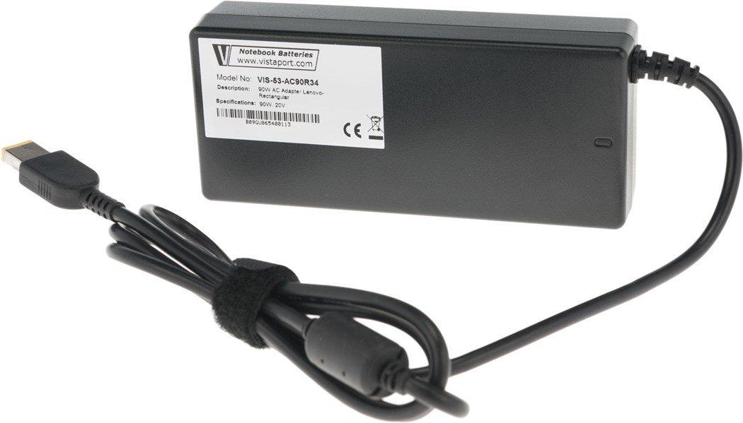 Vistaport  AC-Adapter 90W zu Lenovo Thinkpad T440, T450, T550, T440P 