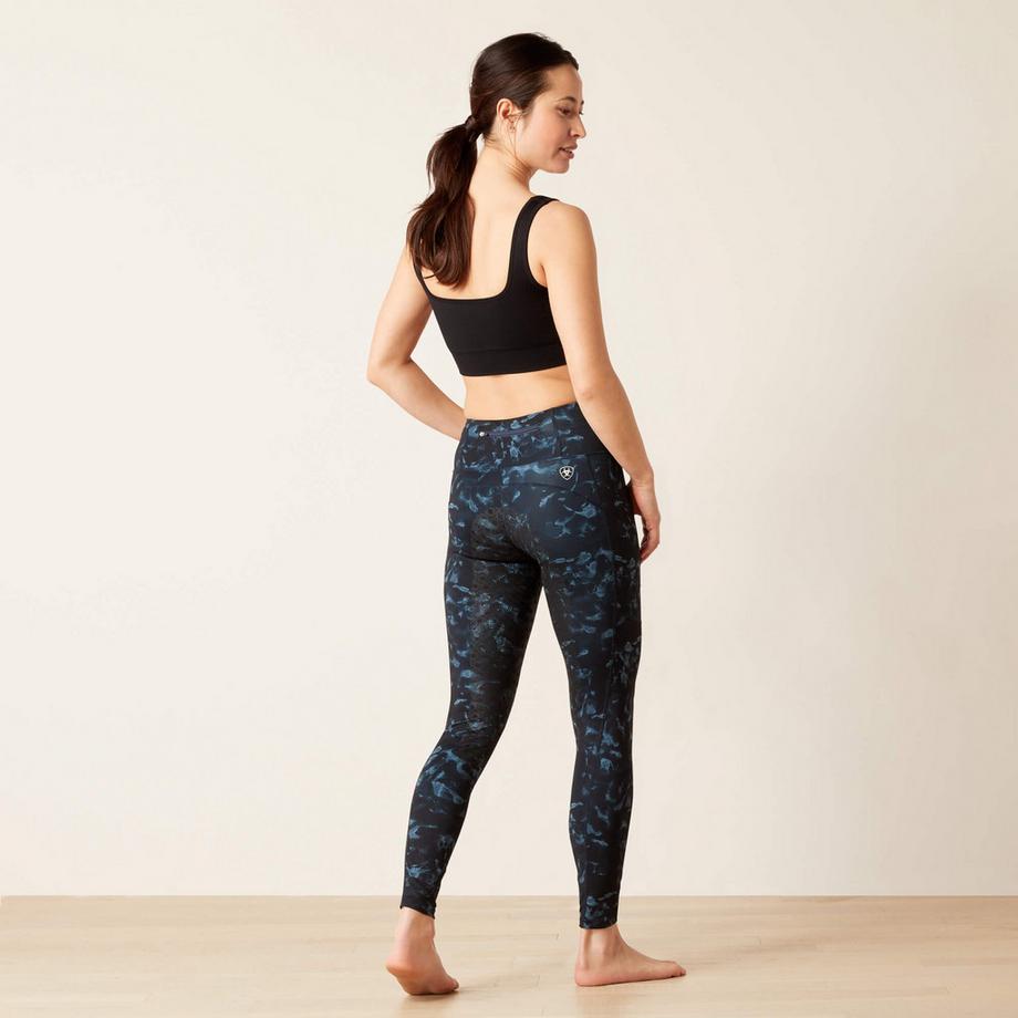 Ariat  legging équitation full grip   eos print 