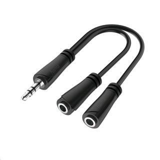 hama  Audio-Splitter, 3,5-mm-Klinke-Stecker2x 3,5mm-Klinke-Buchse, Stereo 
