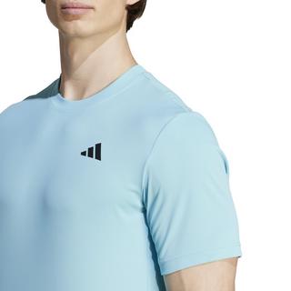 adidas  Club 3-Streifen Tennis T-Shirt aqua 