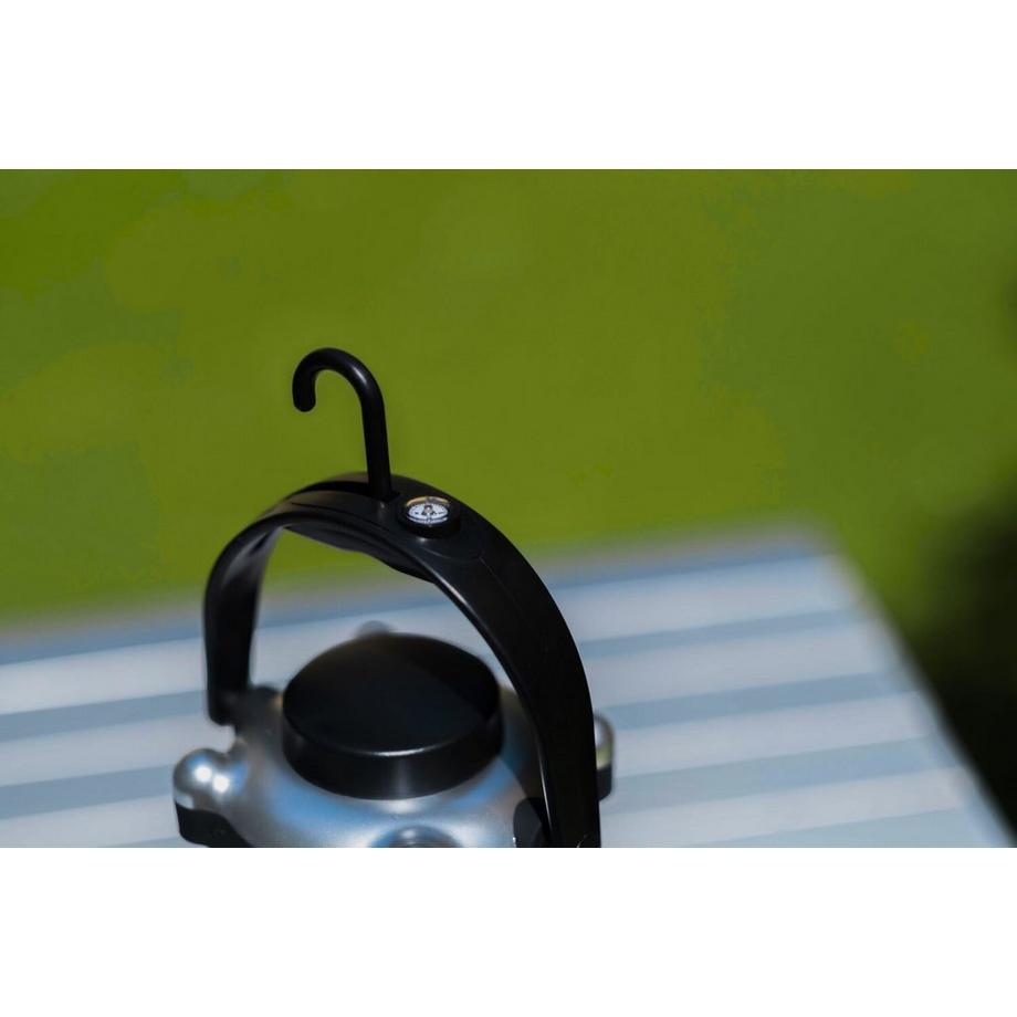 O'Camp  Lanterne de camping - Eclairage 12 LED - Poignée + boussole inclus 
