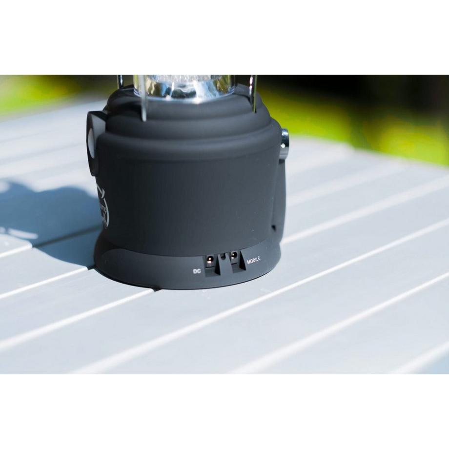 O'Camp  Lanterne de camping - Eclairage 12 LED - Poignée + boussole inclus 