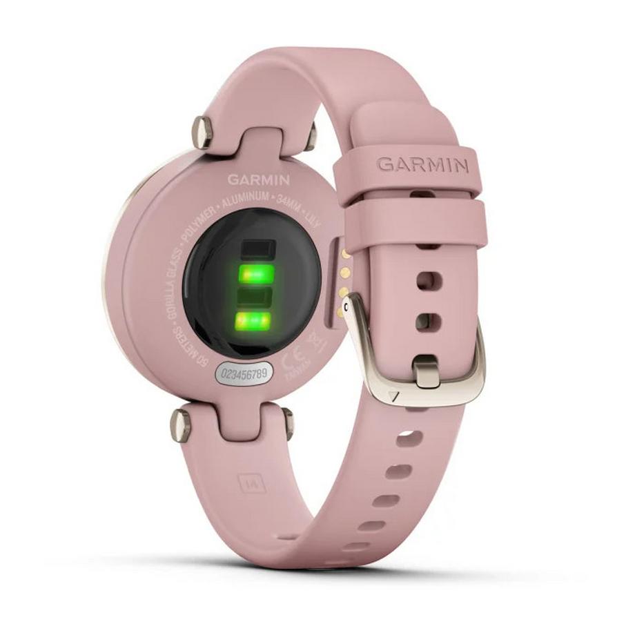 GARMIN  Lily TFT 34.5 mm Digitale 240 x 201 Pixel Touch screen Oro, Rosa GPS (satellitare) 
