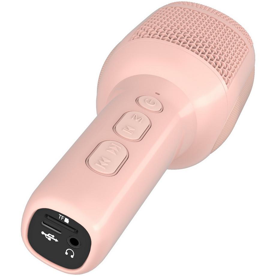Celly  Kidsfestival2 Microphone avec effets Rose 