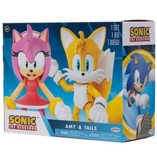 JAKKS Pacific  Sonic The Hedgehog Tails & Modern Army set di figure 10 cm 