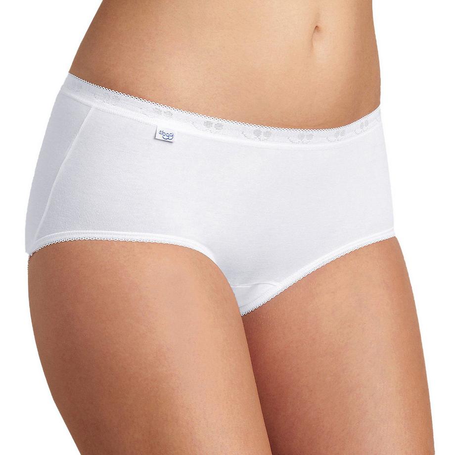 sloggi Basic+ Culottes Midi Lot de 6  