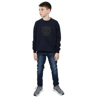 MARVEL  Black On Black Sweatshirt 