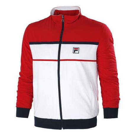 FILA  Veste Max blanc / rouge homme 