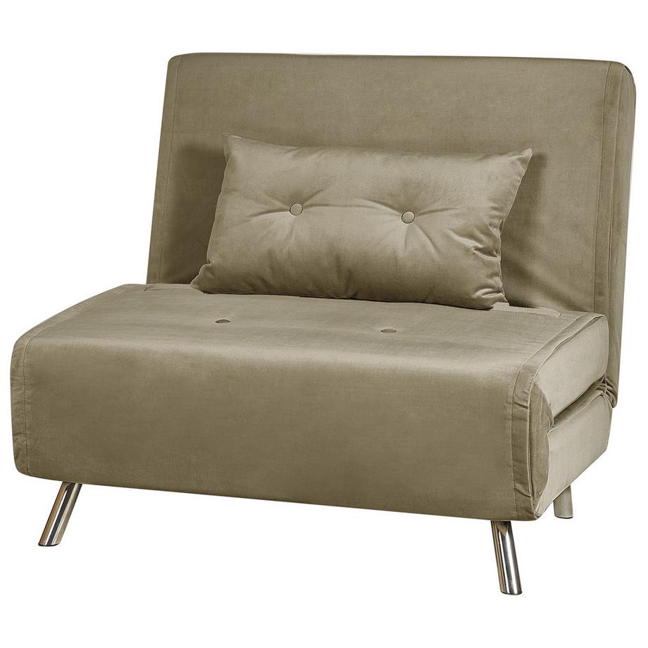 Beliani Schlafsofa aus Samtstoff  FARRIS  