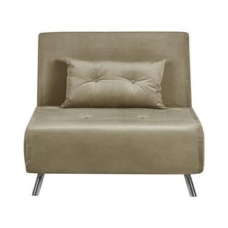 Beliani Schlafsofa aus Samtstoff Modern FARRIS  