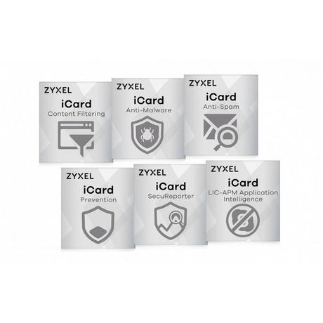 ZyXEL  LIC-BUN-ZZ0093F licenza per software/aggiornamento 1 licenza/e 2 anno/i 
